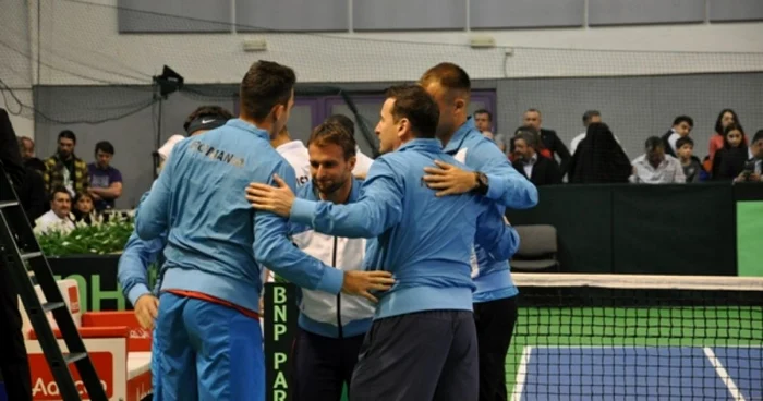 Echipa de tenis a României la Cupa Davis Sursă foto frt.ro