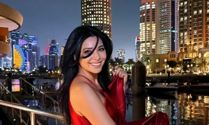 Corina Caragea in vacanta in Doha FOTO: Facebook/Corina Caragea