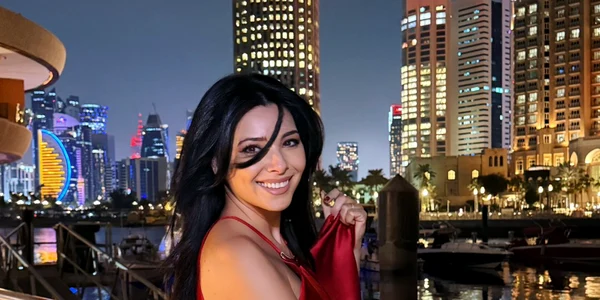 Corina Caragea in vacanta in Doha FOTO: Facebook/Corina Caragea