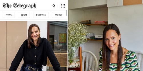 Nutriționista britanică Sophie Trotman în presa internațională Colaj LinkedIn 