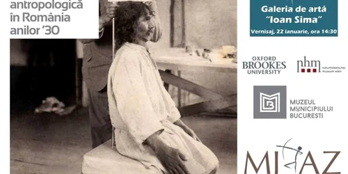expozitie despre cercetarea antropologica interbelica