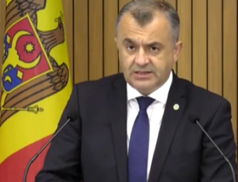 
    Premierul Ion Chicu a anunțat prelungirea stării de urgență în Republica MoldovaFoto: Captură Video  