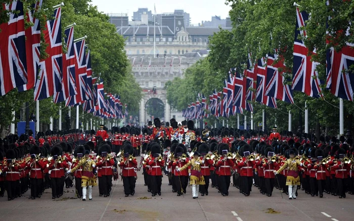 Prinţul William şi Kate la aniversarea oficială a reginei Elisabeth a II-a / Foto: Reuters