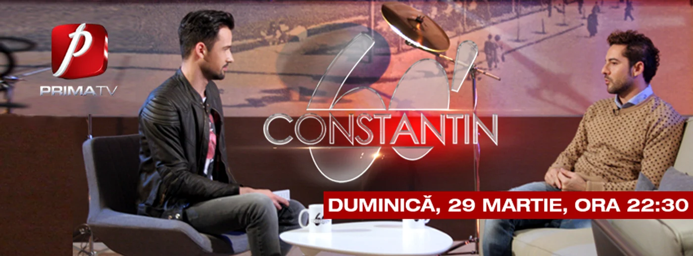David Bisbal este invitatul lui Alexandru Constantin la emisiunea "Constantin 60". Interviul integral cu artistul îl puteţi vedea duminică, pe Prima TV, de la ora 23:30.Foto: arhivă personală