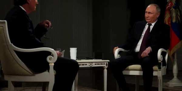 Interviu Tucker Carlson cu Putin FOTO EPA EFE jpg
