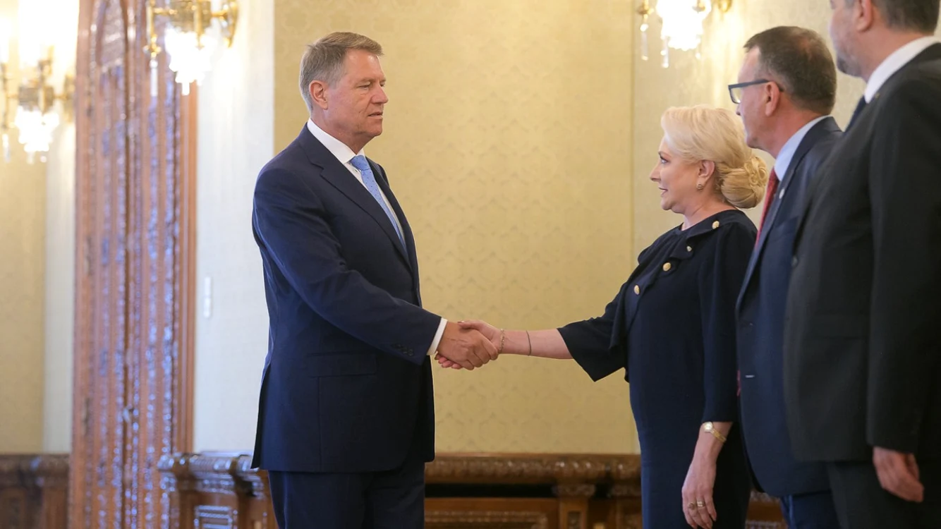 Klaus Iohannis şi Viorica Dăncilă