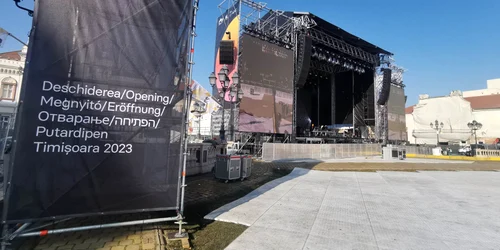 Scena din Piața Unirii FOTO Ștefan Both