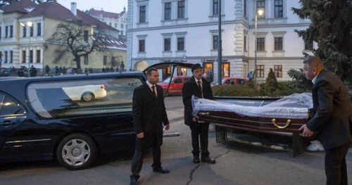 Ceremonie de înmormântare Verestoy Attila FOTO Haáz Sándor/ Szekelyhon