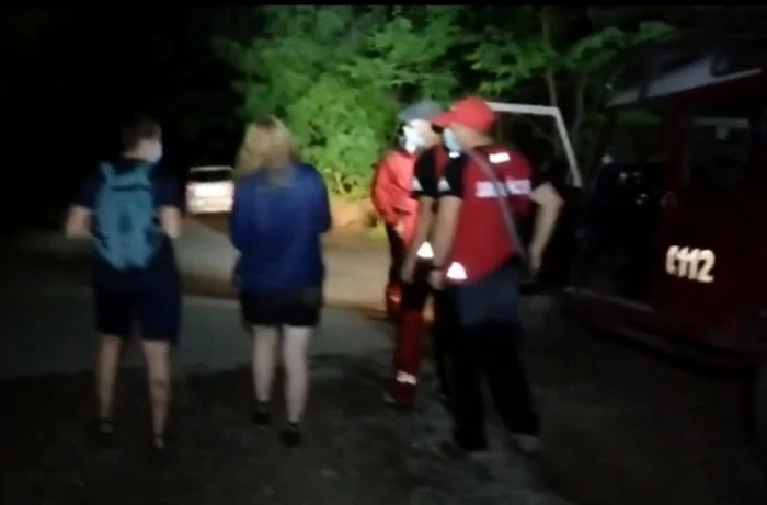 Foto: captură video Salvamont Alba