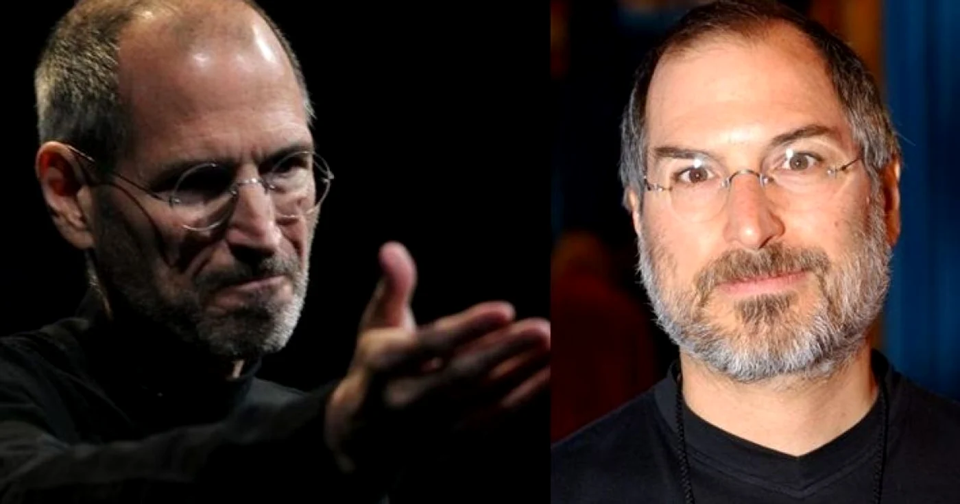 Steve Jobs în 2011 şi în 2003, când a fost diagnosticat cu cancer de pancreas FOTO: Reuters