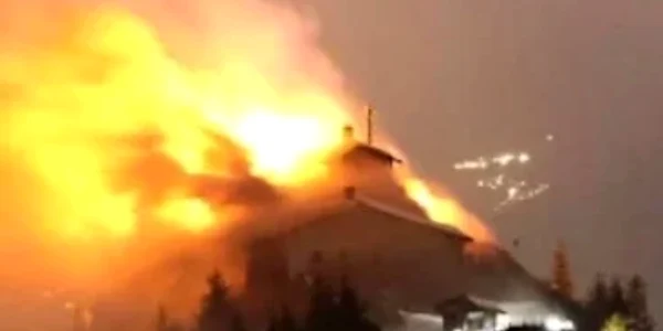 „Cuibul Vulturului” din Bavaria a fost incendiat png