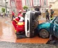 Simulare de accident în Piaţa Libertăţii FOTO Ştefan Both