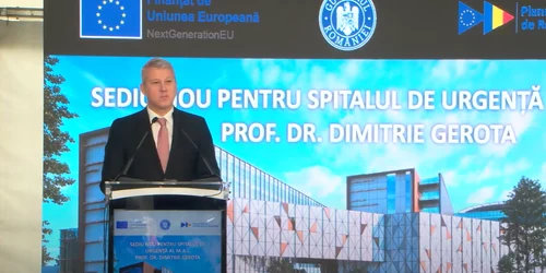 Predoiu   au inceput lucrarile la noul spital MAI  FOTO captura Youtube png