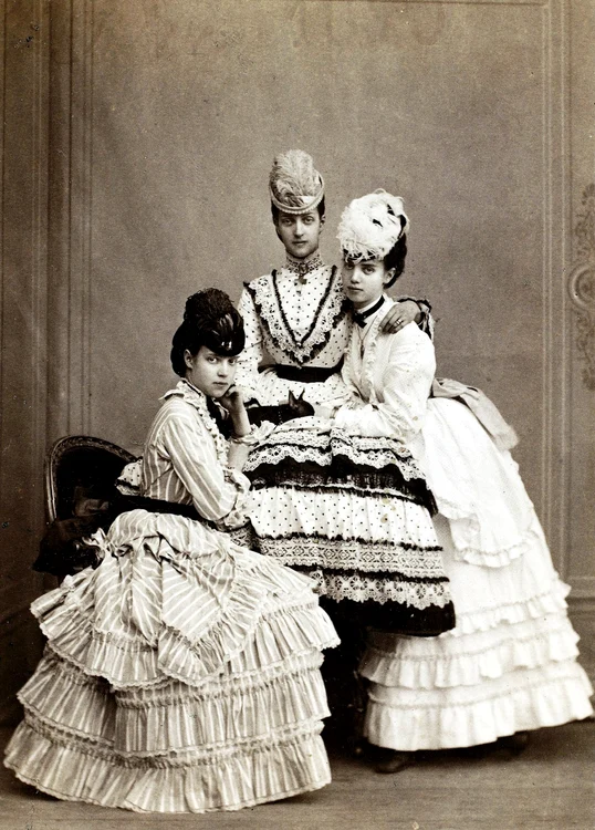 Prințesele Dagmar, Alix și Thyra - FOTO Profimedia