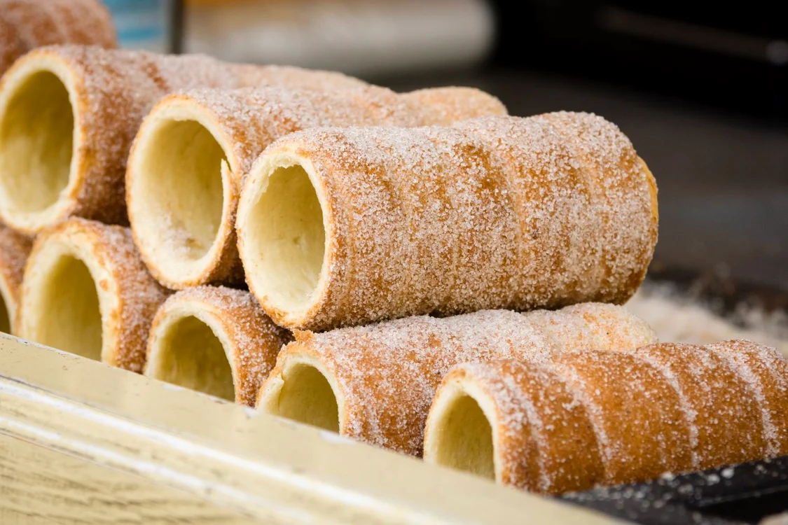 Trdelnik   Czech traditional sweet pastries  jpeg