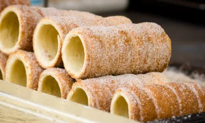 Trdelnik   Czech traditional sweet pastries  jpeg
