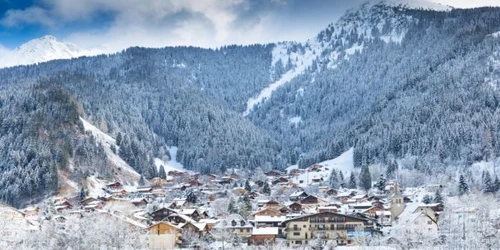  staţiunea de schi Contamine Montjoie din estul Franţei FOTO Shutterstock