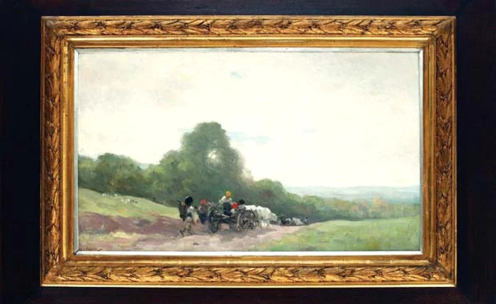 „Întoarcerea de la târg“, de Nicolae Grigorescu, este cea mai importantă pictură prezentă la licitaţiile din septembrie