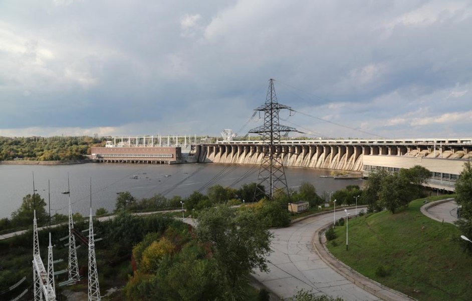 Ucraina a deschis toate porțile de la hidrocentrala Nipru