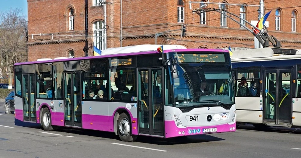 Meciul CFR Cluj - Rapid suplimentează liniile de transport în comun din Cluj-Napoca