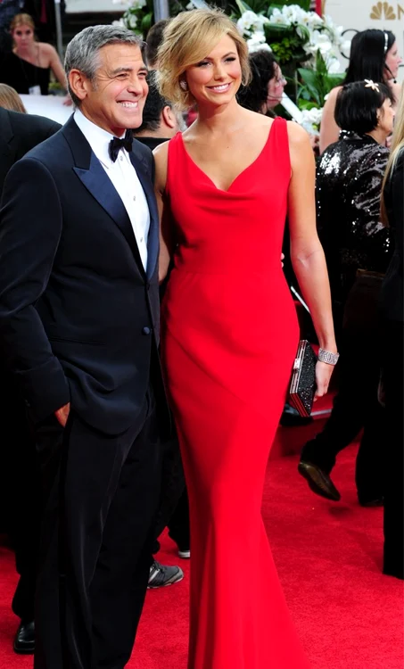 
    George Clooney şi iubita lui, Stacy Keibler FOTO: AFP  