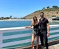 Ilinca Obădescu și Mihai Gruia în luna de miere în SUA, San Francisco