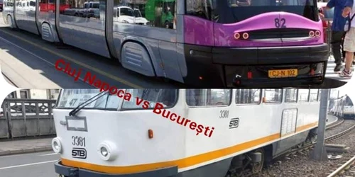 tramvaie comparatie cluj bucuresti foto facebook ciprian ciucu