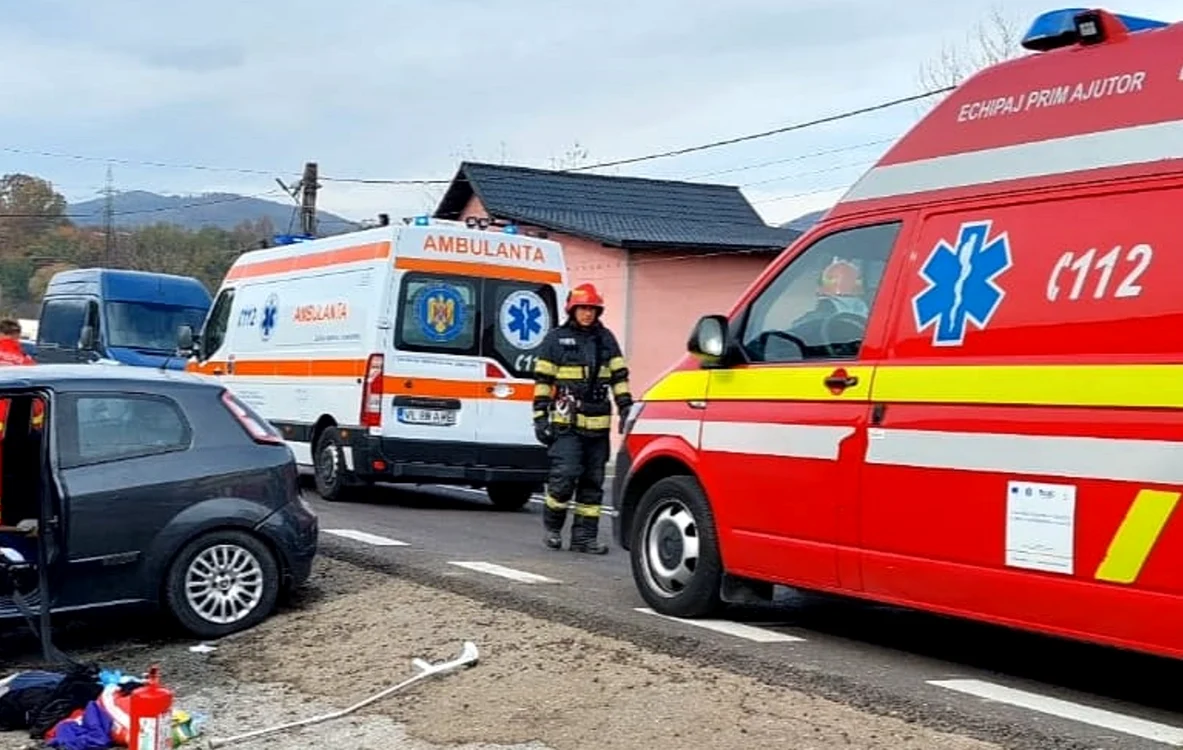 Accidentul a avut loc în județul Timiș FOTO Arhivă