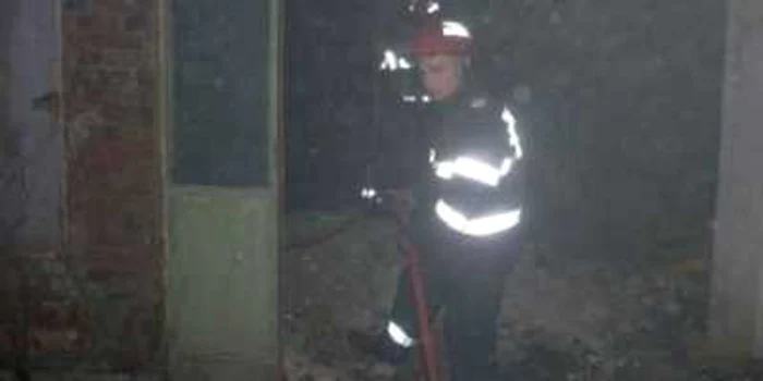 Pompierii au reuşit să stingă incendiul