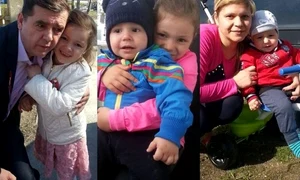 Soții Nan, Mihaela şi Dumitru locuiesc în Norvegia de 5 ani și au doi copii: Bianca (7 ani) şi Dragoş (un an şi jumătate)  jpeg