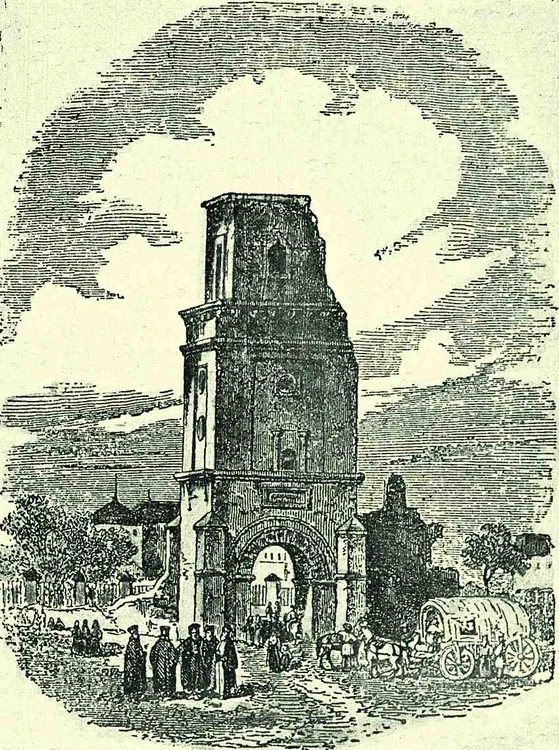 Turnul Colței a fost grav afectat de cutremurul din 1802