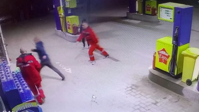Bărbatul a fost prins de jandarmi FOTO botosaneanul.ro