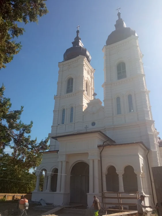 Biserica a fost folosită va punct de observație Sursa foto: preot Mihai Tronaru