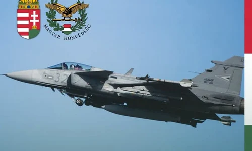 Armata a ridicat de la sol aeronave Gripen FOTO FB Dr  Ruszin Szendi Romulusz jpg