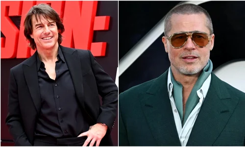 Tom Cruise și Brad Pitt jpg