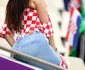 Ivana Knoll la meciul Argentina Croatia CM 2022 Foto Profimedia (4) jpg