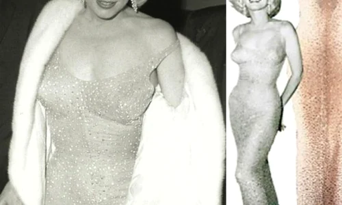 Rochia purtată de Marilyn Monroe când i a cântat lui Kennedy "Happy Birthday", scoasă la licitaţie jpeg