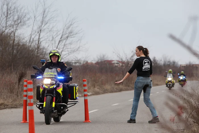 Salvatorii sunt instruiți câteva ore în poligon 