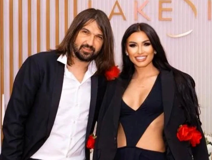 Antrenorul Dan Alexa alături de soția sa Andrada FOTO: Instagram