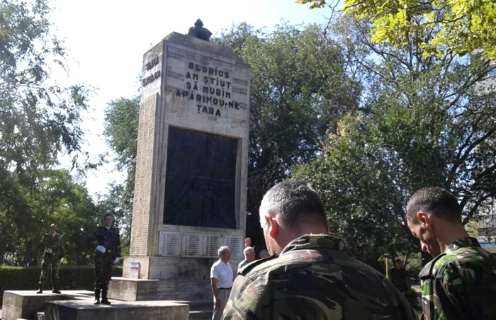 România în Primul Război Mondial - ceremonial la 100 ani Monumentul Eroilor Constanţa Foto Sînziana Ionescu