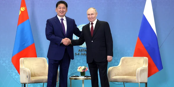 putin mongolia/ FOTO:Kremlin.ru