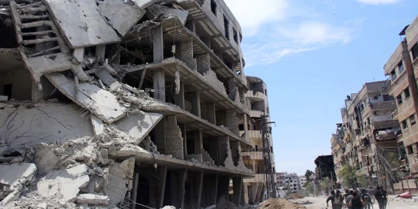 siria damasc bombardament FOTO reuters
