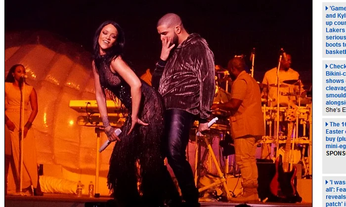 twer drake si rihanna png