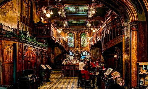 Caru’ cu Bere  Cum era recunoscut la berărie ardeleanul Coşbuc de către compatrioţii săi jpeg