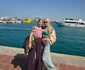 Sonia Trifan și mama ei, în Egipt foto: arhiva personală 