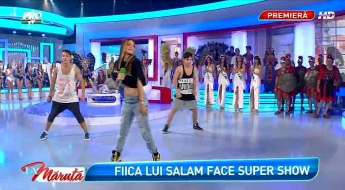 Lansarea clipului a avut loc în platoul lui Cătălin Măruță