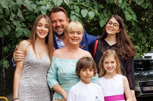 Horia Brenciu și Alice Dumitrescu au 4 copii minunați