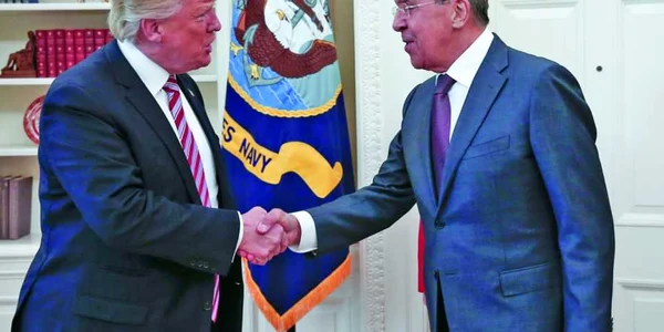 Lavrov Trump EPA/MAE rus
