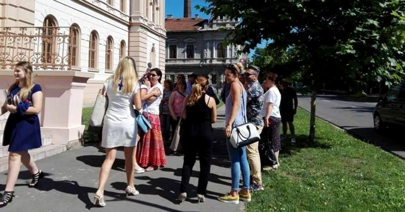 Elevii au terminat examenul de Evaluare. Foto Bogdan Iancu