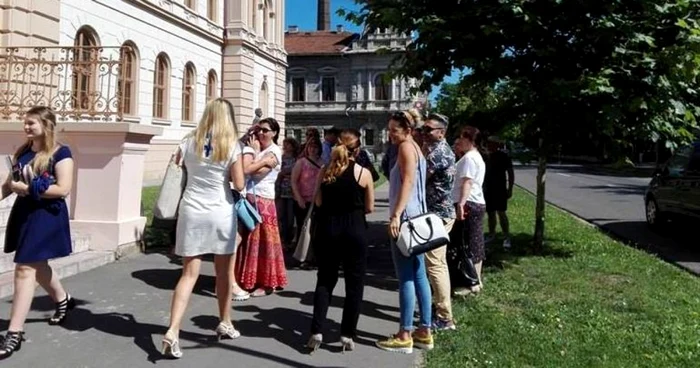 Elevii au terminat examenul de Evaluare. Foto Bogdan Iancu